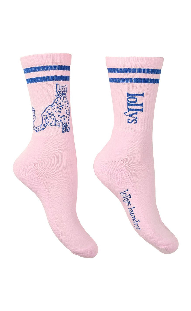 Lollys Laundry Strømper - RowanLL - Light Pink