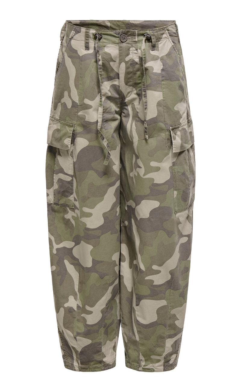 ONLY Bukser - Cloe Camo - Kalamata