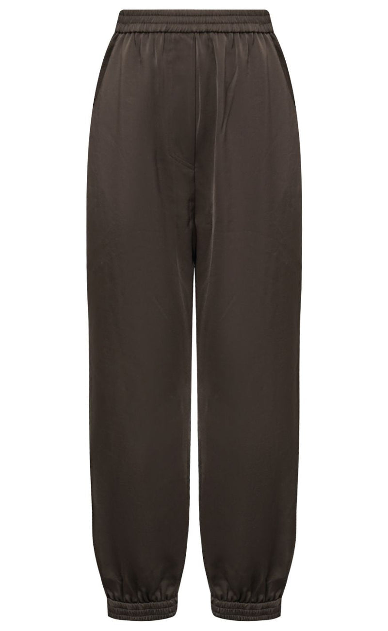 Lollys Laundry Bukser - Talma - Dark Mokka