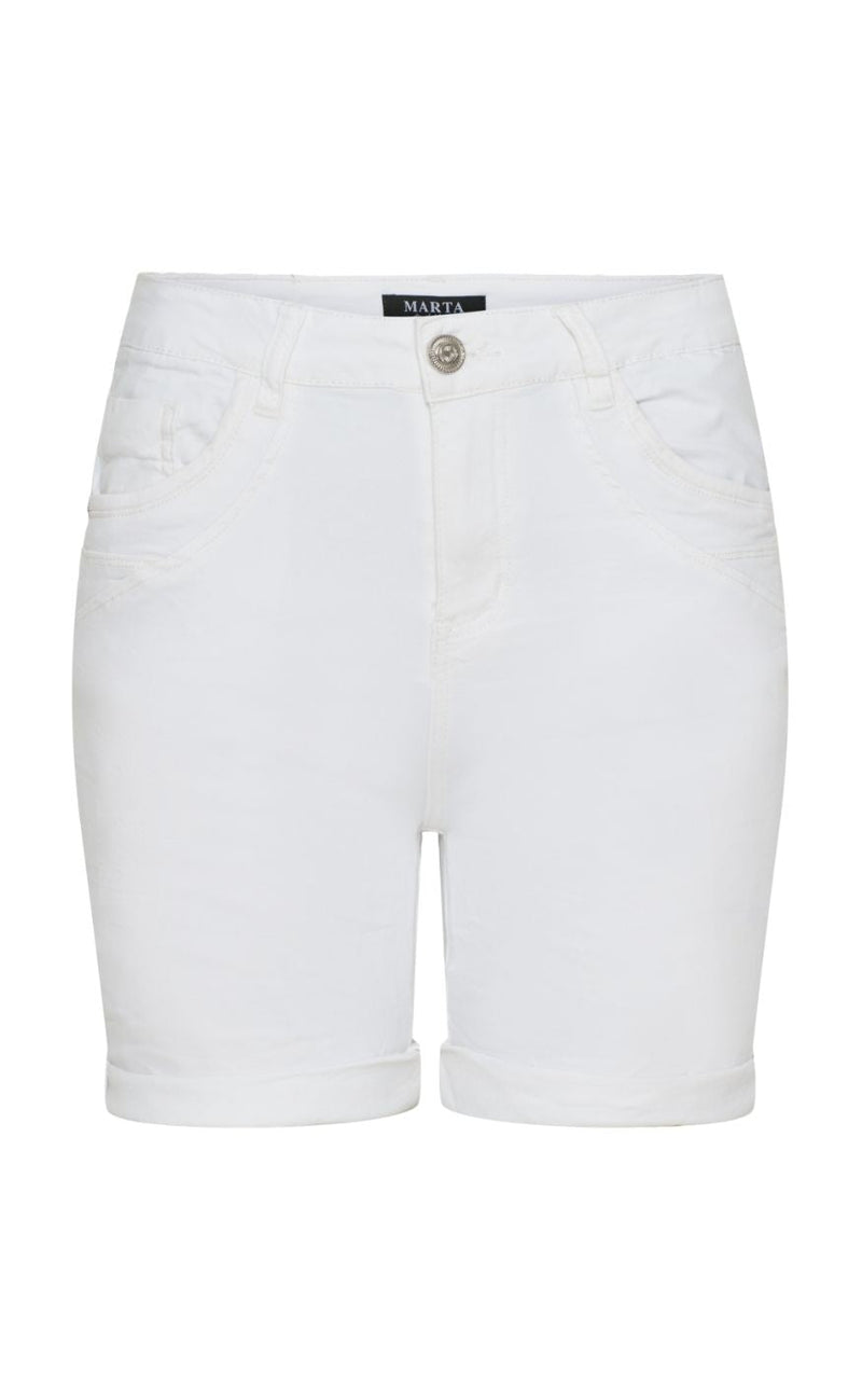 Marta Du Chateau Shorts - Sofia - White
