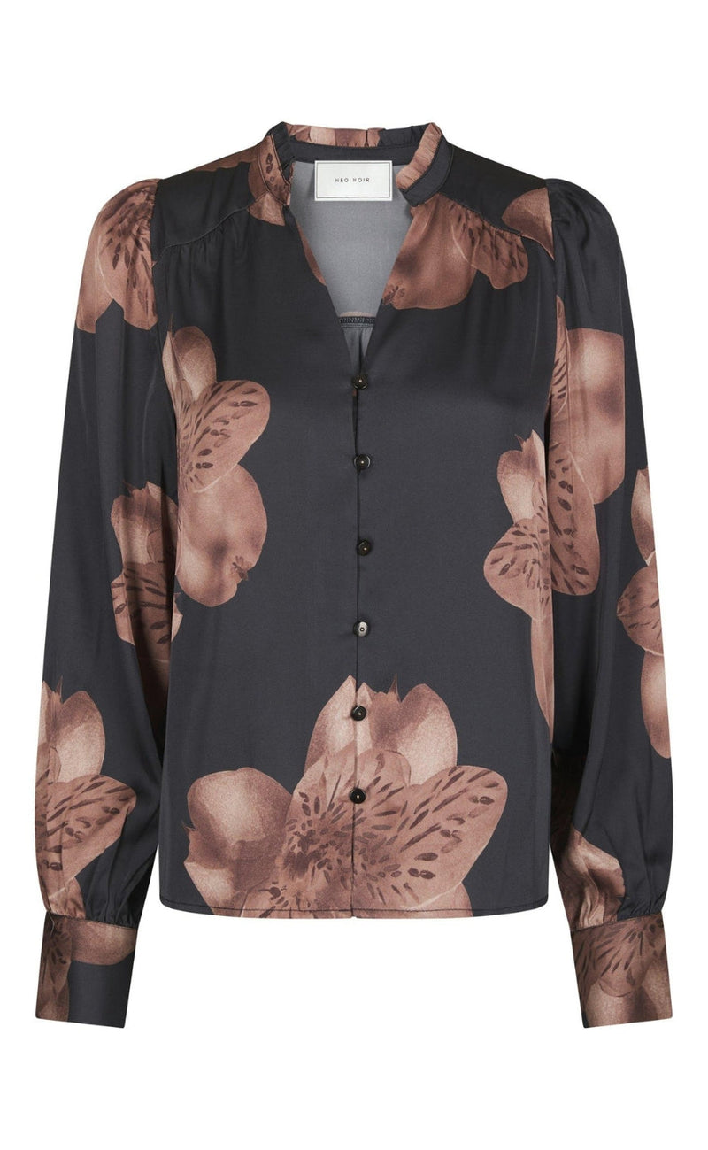 Neo Noir Bluse - Massima Misty Orchid - Midnight Blue