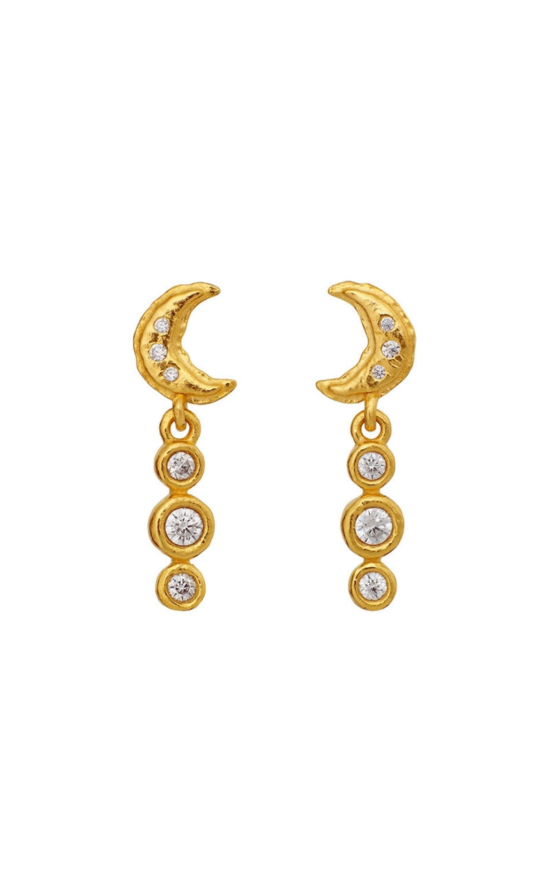 Maanesten Øreringer - Hannah - Gold Colour