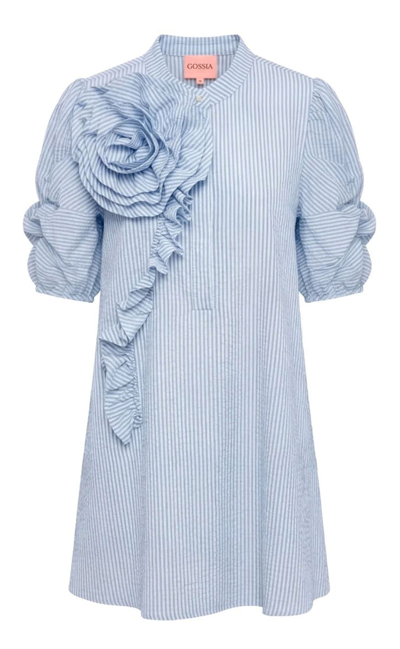 Gossia Kjole - Milja - Blue Stripes