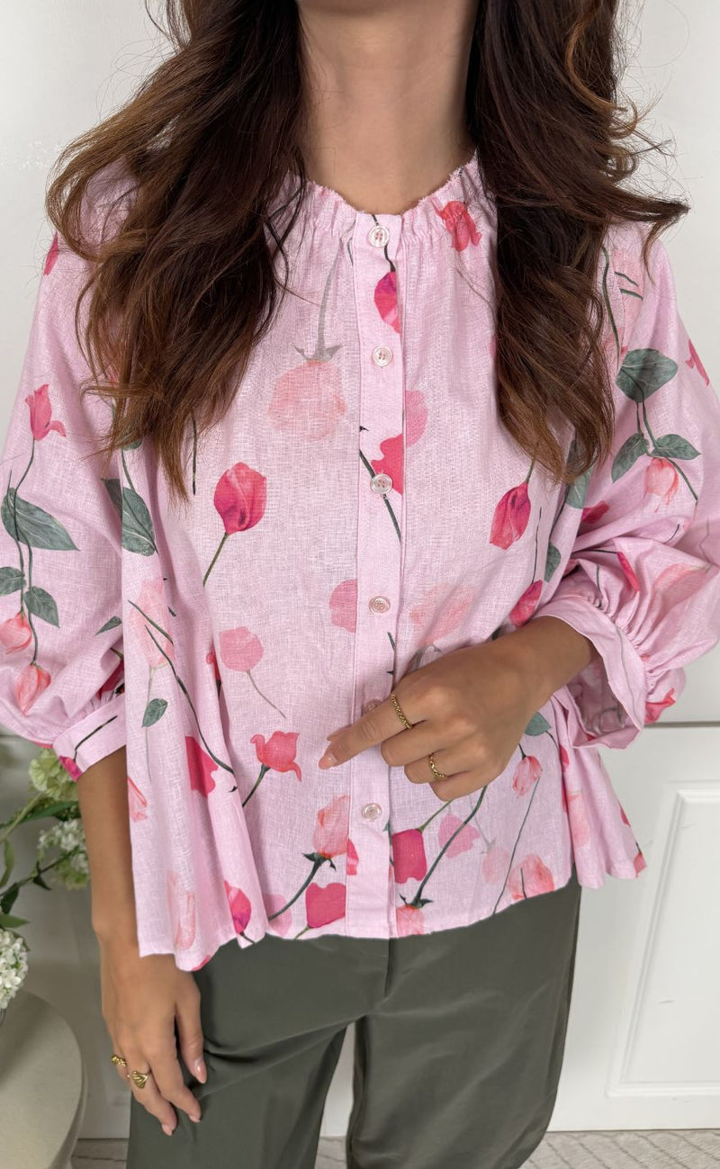 Marta Du Chateau Skjorte - Eivor - Rosa7249tpg