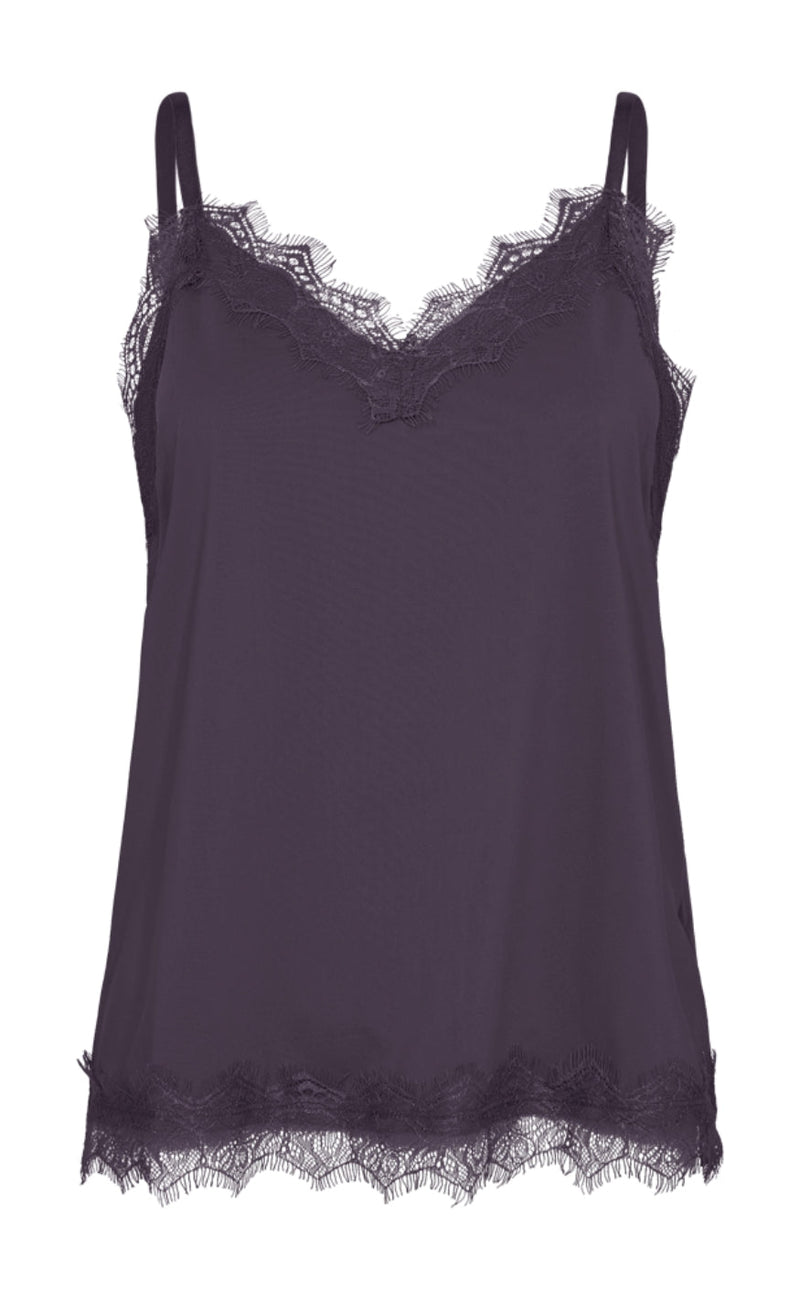 Freequent Topp - Bicco Strap - Nightshade