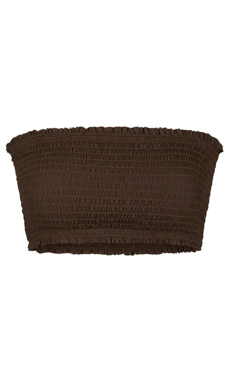 Neo Noir Bikinitopp - Skin Lobster - Brown