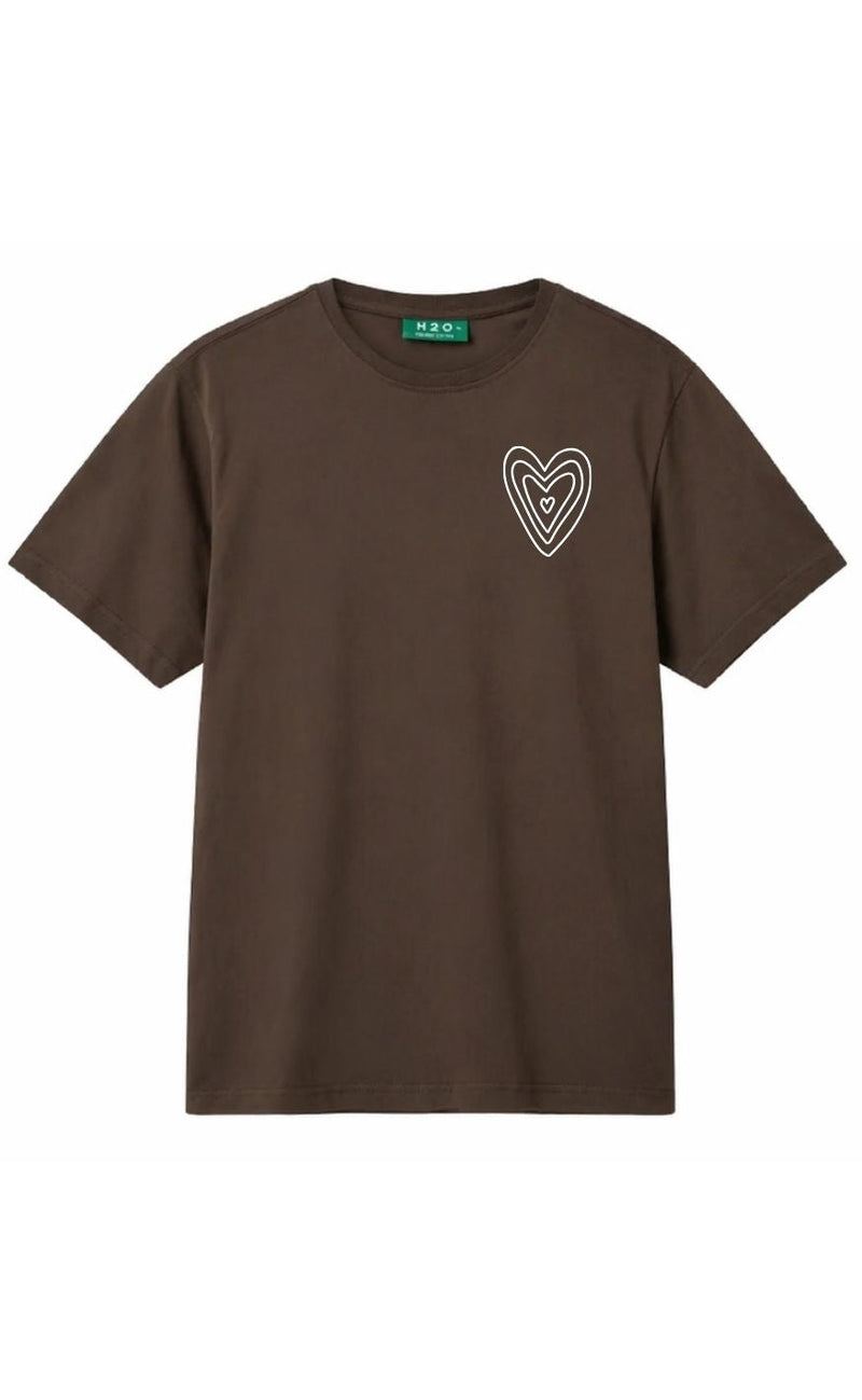 H2O T-shirt - Skagen Woman Solid Collab - Brown