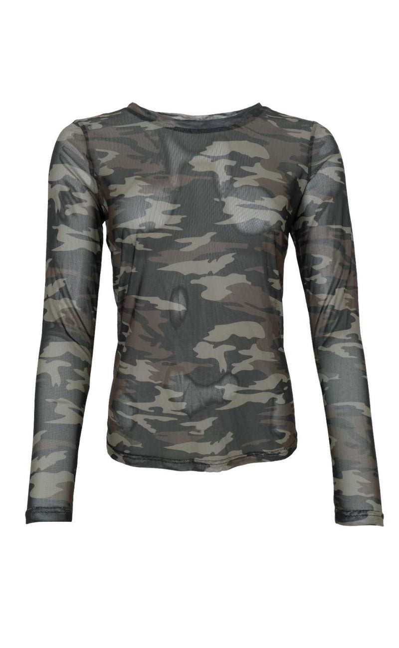 Black Colour Bluse - Kamma - Army