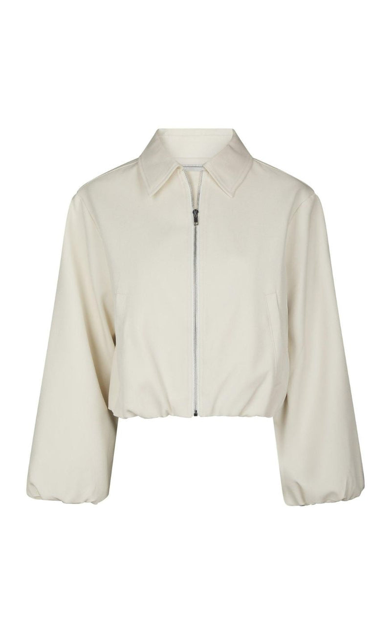 Neo Noir Jakke - Denielle Structure - Off White