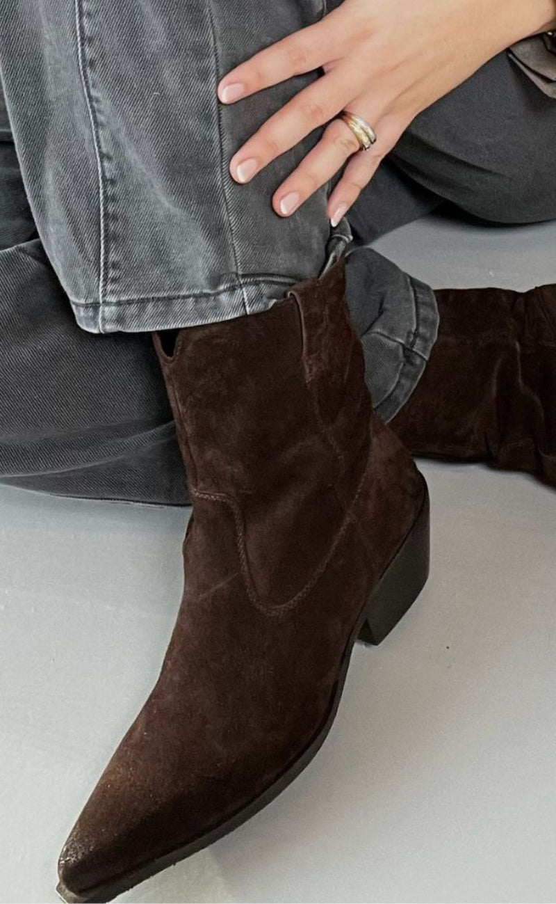 Copenhagen Shoes Støvler - The Couture Walk - DK Brown