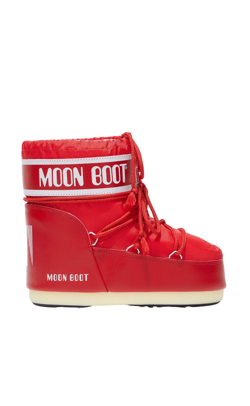 Moon Boot Støvler - Icon Low Nylon - Red
