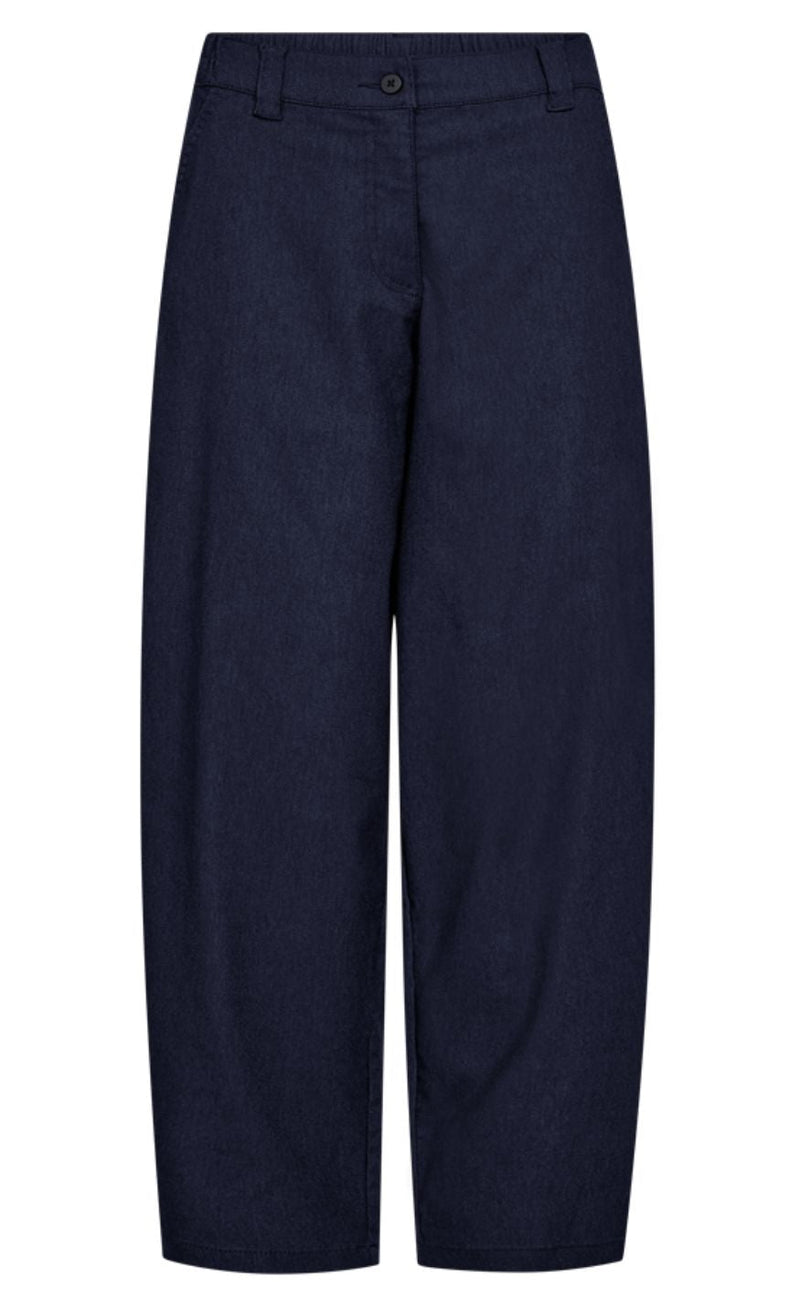 Freequent Bukser - Tonje - Navy Blazer Melange
