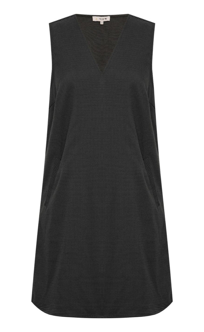 A-View Kjole - Juliette - Black/Brown