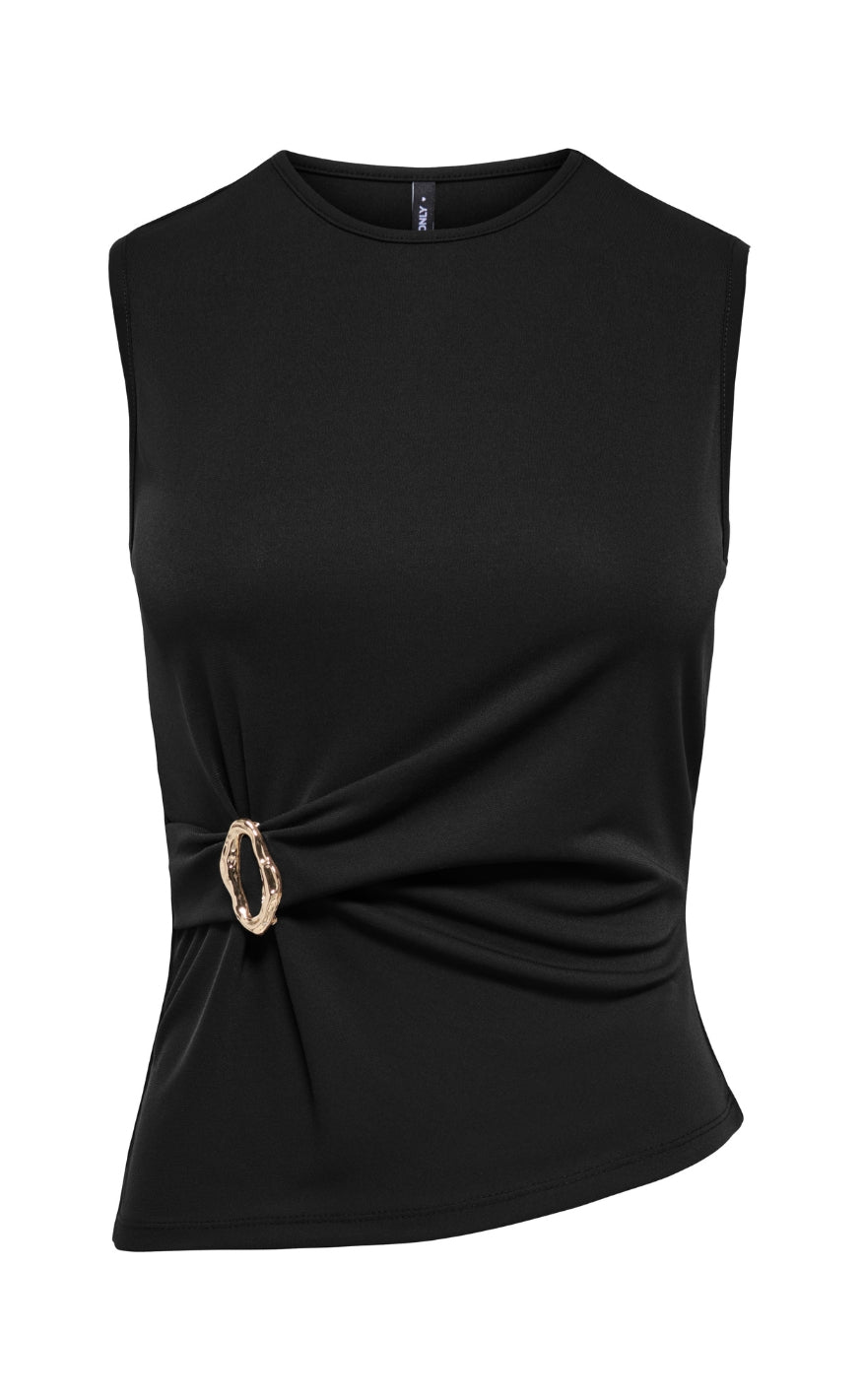 ONLY Topp - Haze - Black Metallic