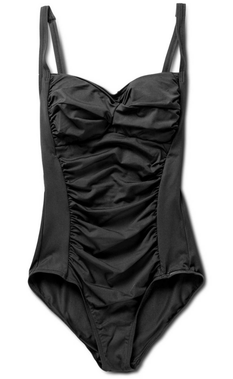 Oroblu Badedrakt - Potenza Solid Recycled - Black