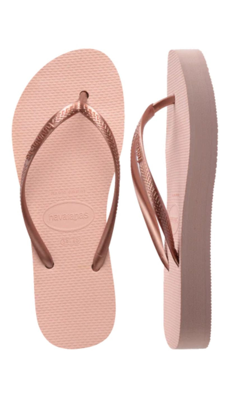 Havaianas Klipklappere - Slim Flatform - Ballet Rose