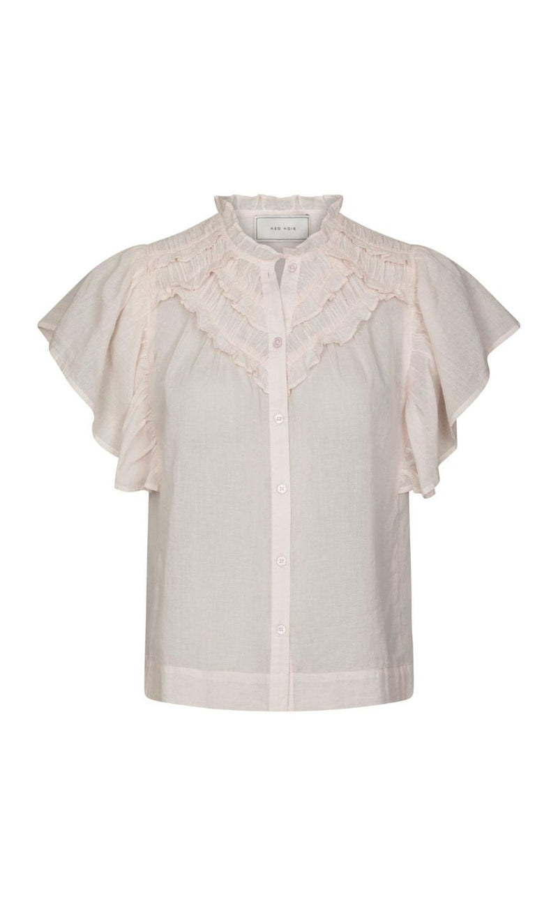 Neo Noir Topp - Vinsa S Voile - Light Pink