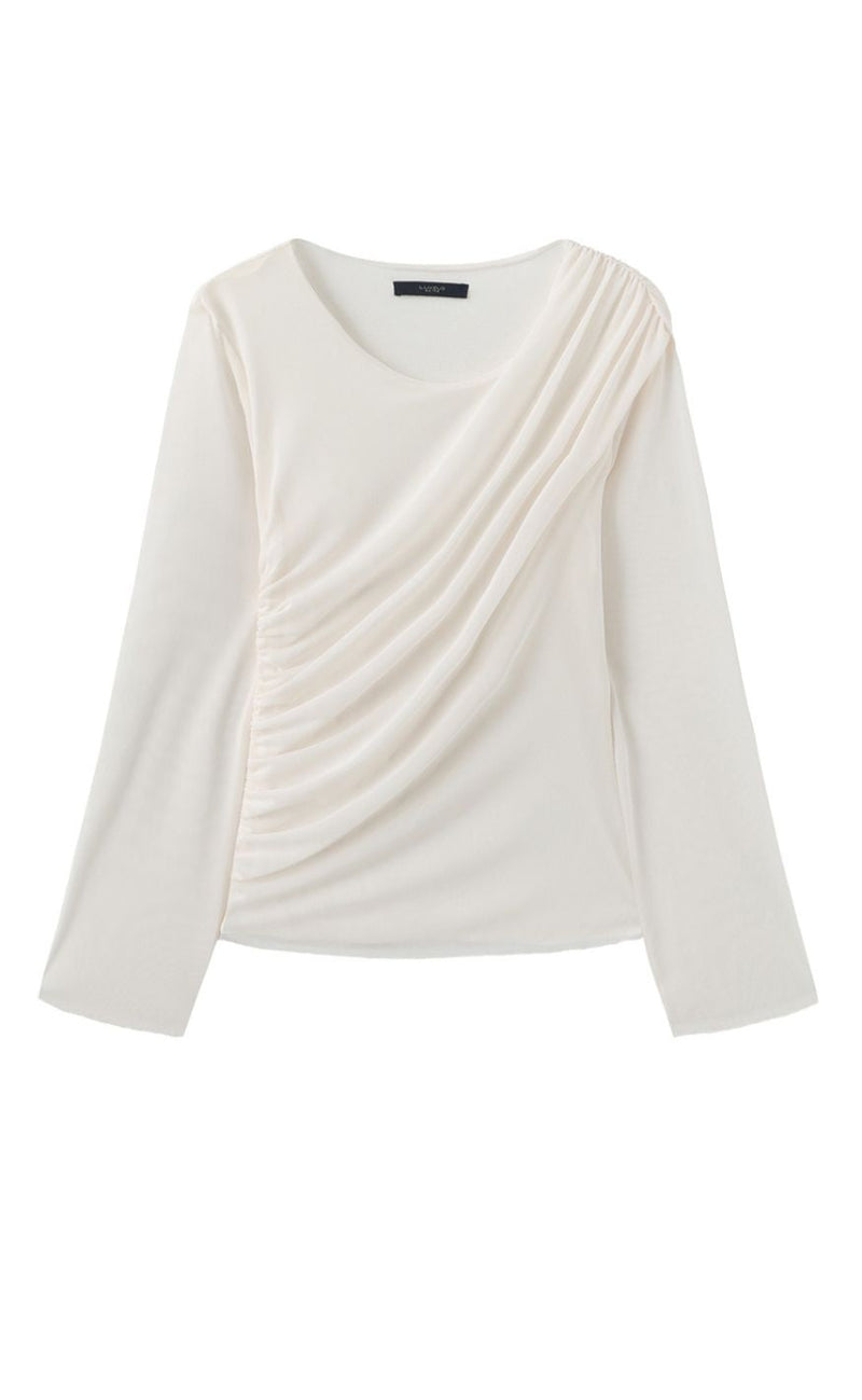 Luxzuz T-shirt - Thora - White Sand
