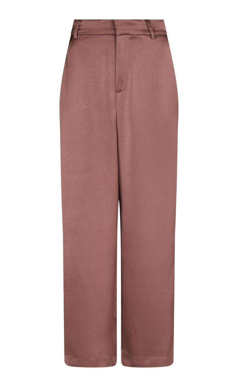 Neo Noir Bukser - Emmett Heavy Sateen - Dark Rose