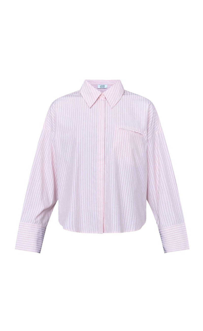 Love & Divine Skjorte - Love1495-1 - Cloud Pink Stripe