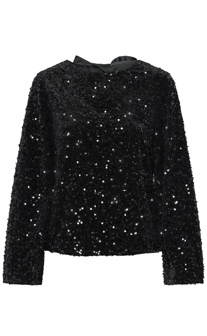 Pieces Topp - Kam - Black