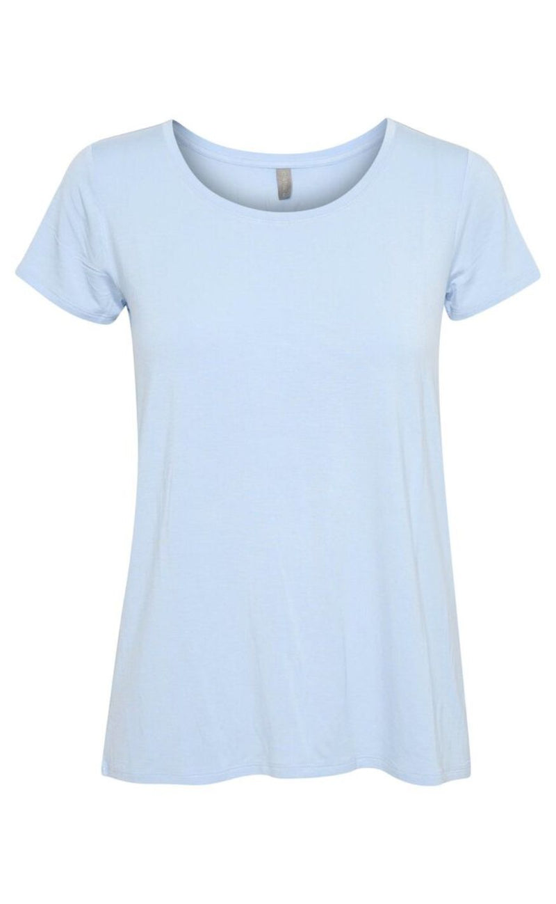 Culture T-shirt - Poppy - Cashmere Blue