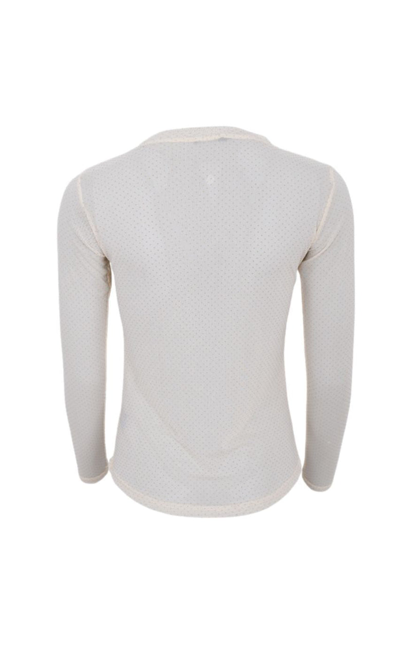 Black Colour Bluse - Jessie - Creme