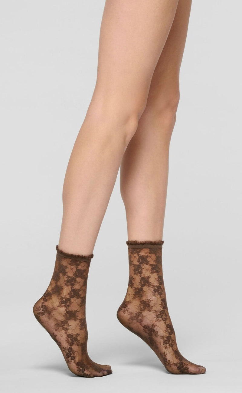 Oroblu Strømper - Stylish Lace 30 - Chocolate