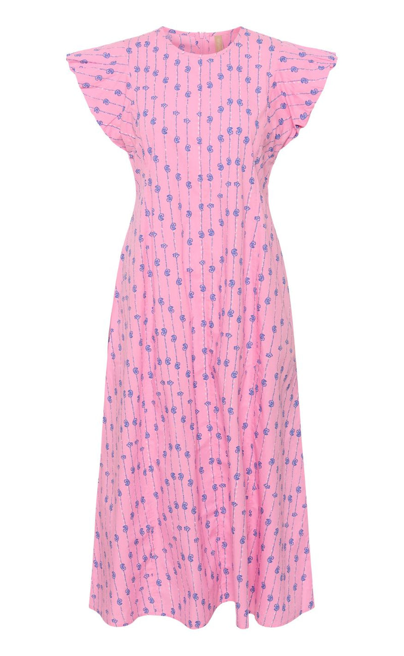 Culture Kjole - Marco Olena - Begonia Pink/Nautical Blue