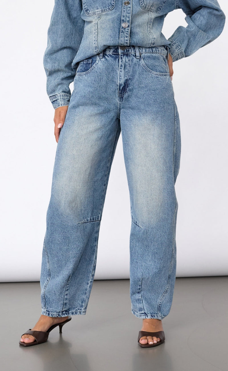 Sisters Point Bukser - FIORA-BARREL - Vintage Denim