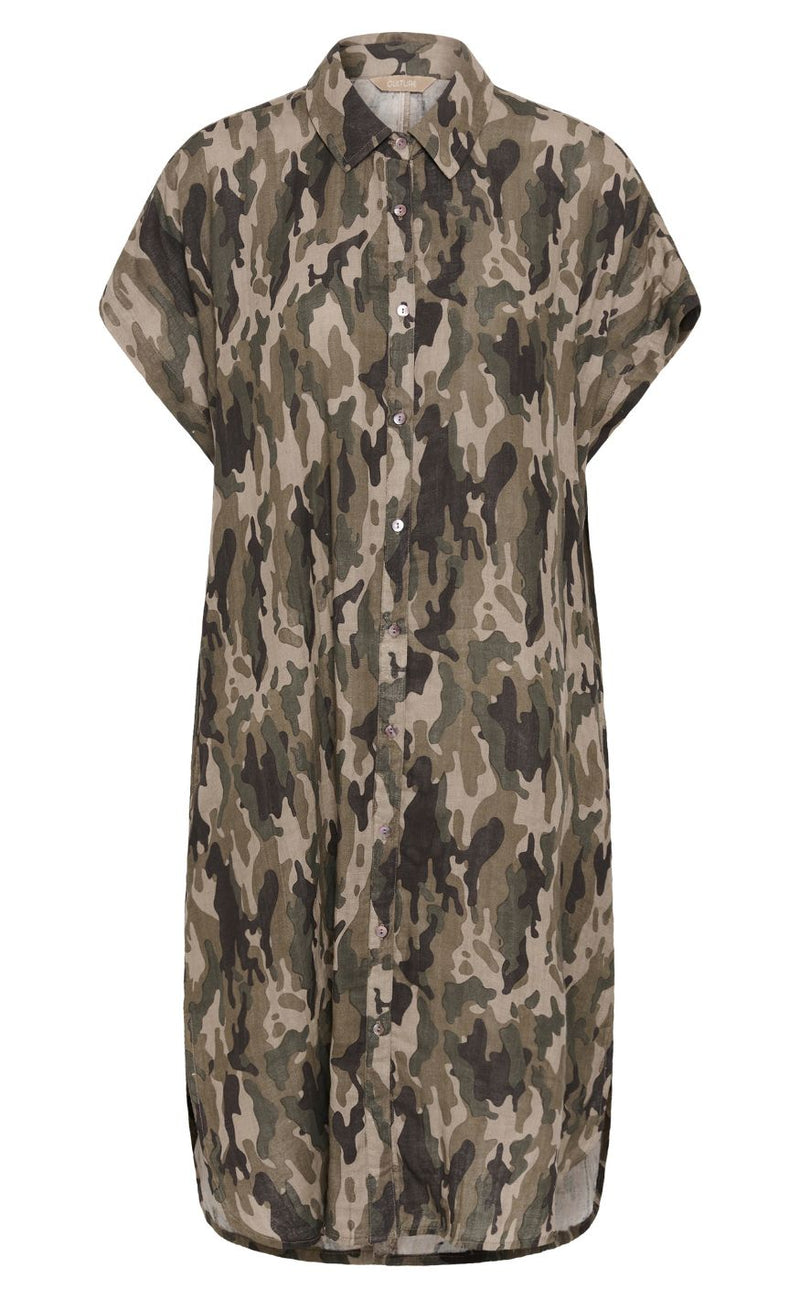 Culture Kjole - Elina Kaftan - Camouflage