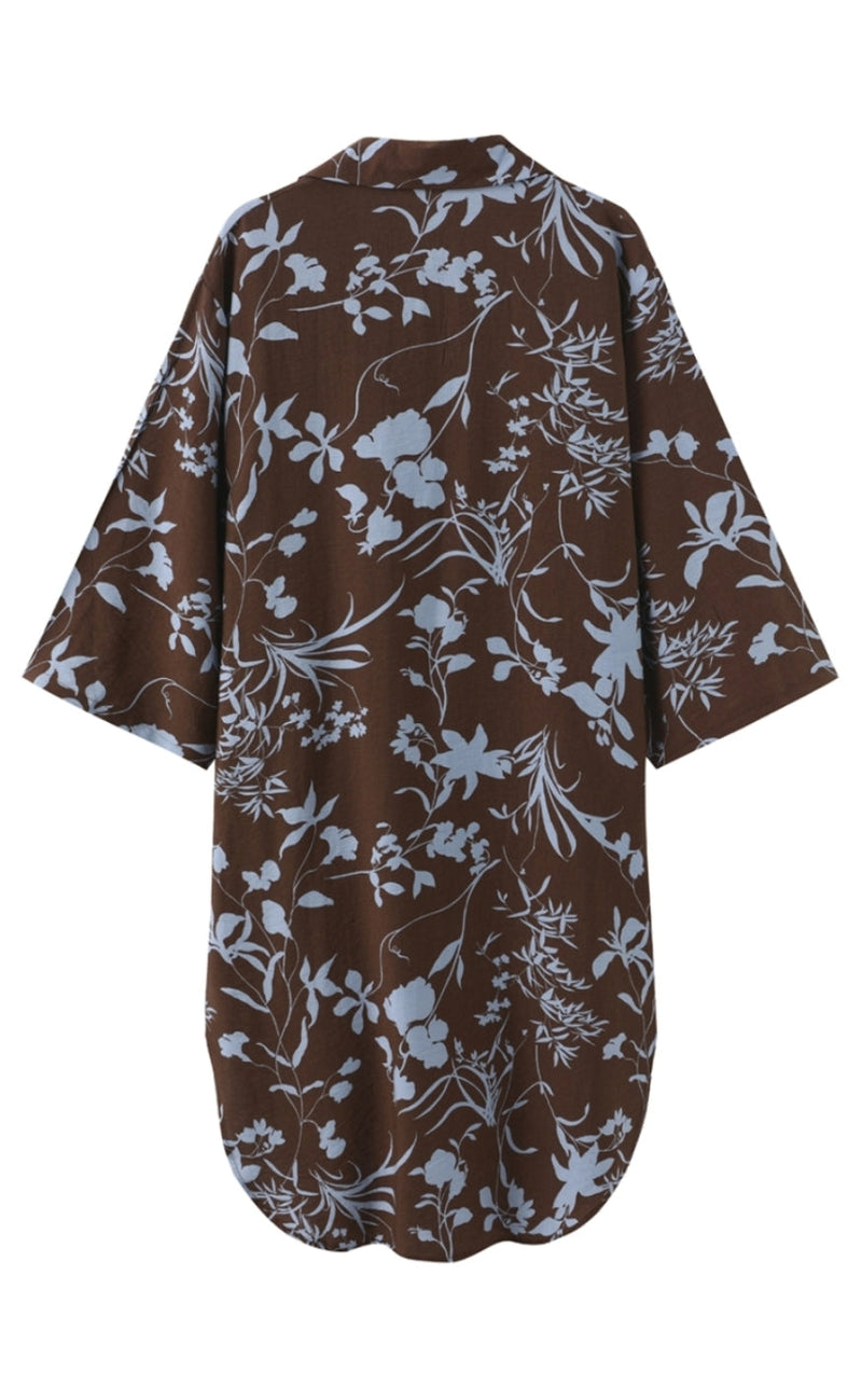 Luxzuz Kjole - Wagna - Luggage Brown