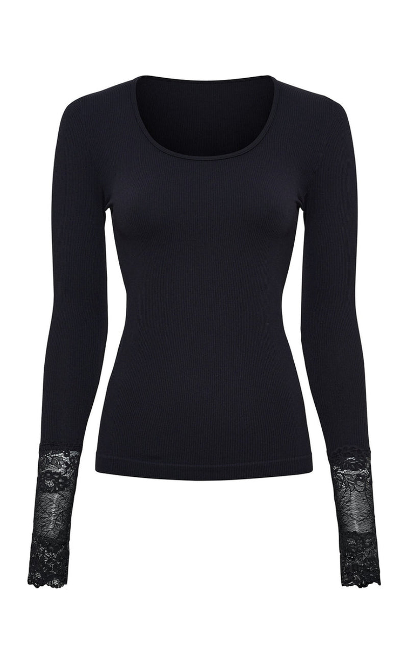 Tim & Simonsen Bluse - Mary Costina Lace - Nero