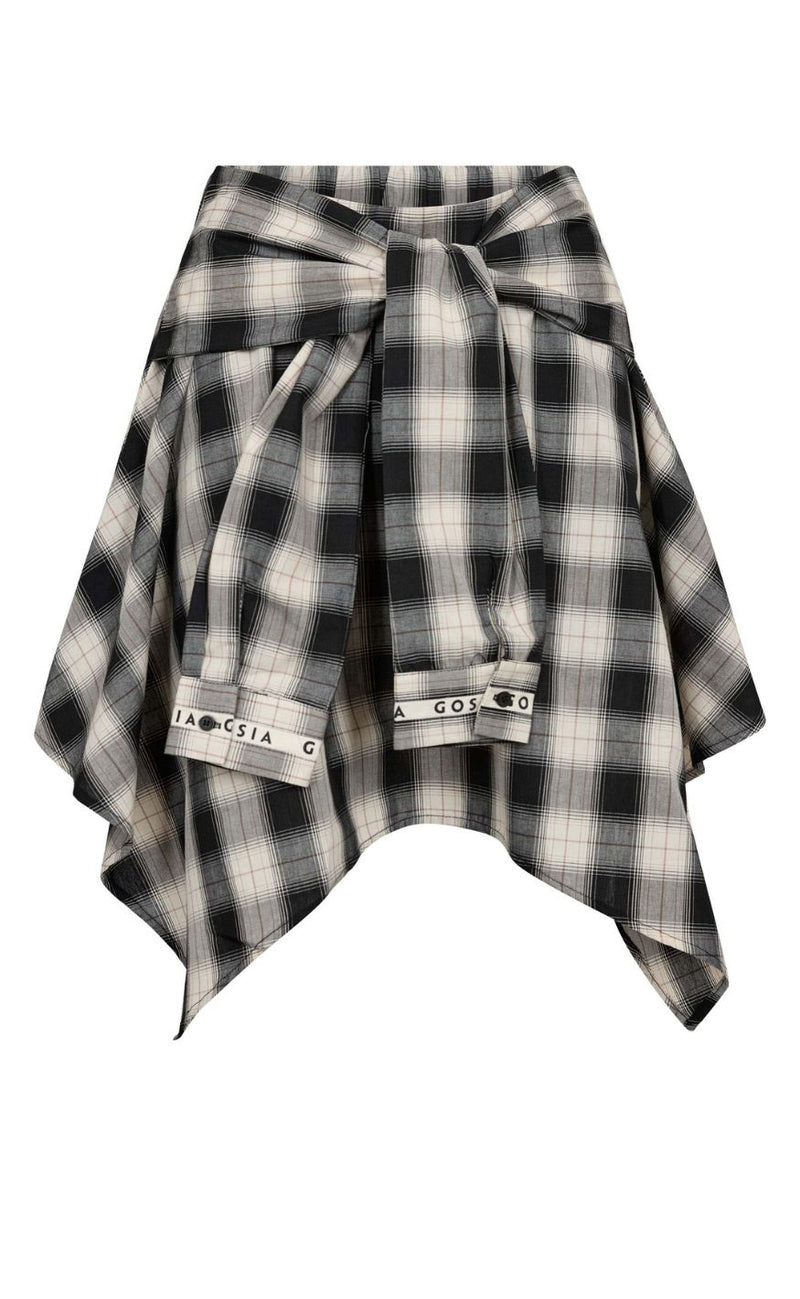 Gossia Skjørt - Julla - Black Checks