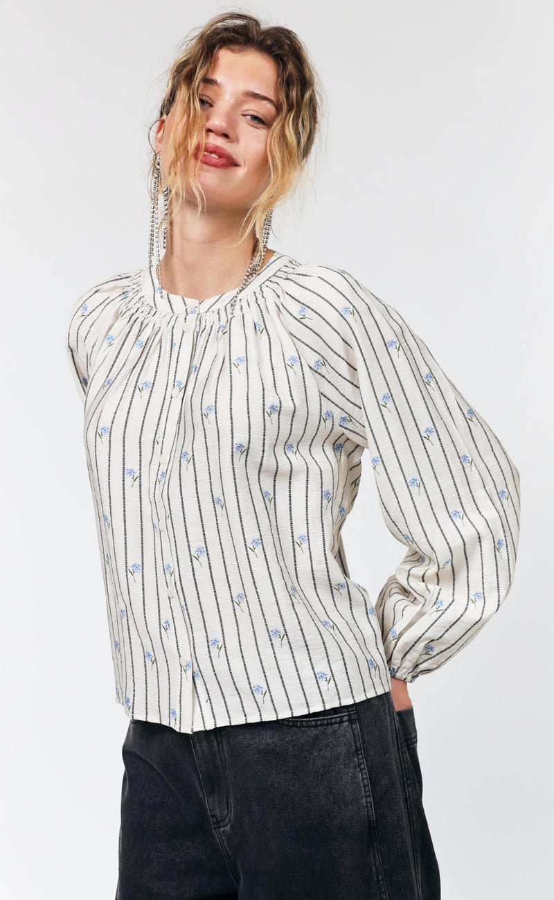 Lollys Laundry Skjorte - Etta - Flower Print