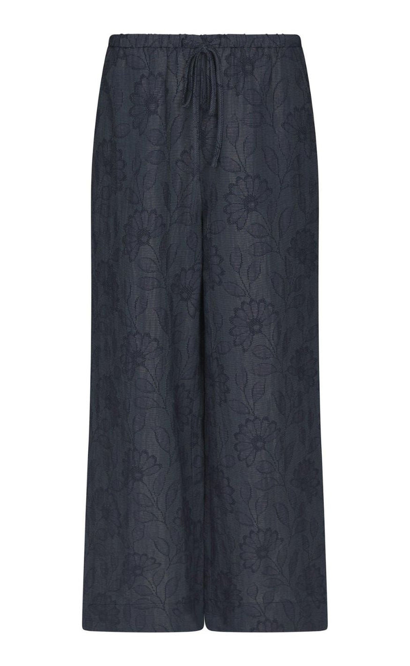 Neo Noir Bukser - Heifa Flower - Dark Blue