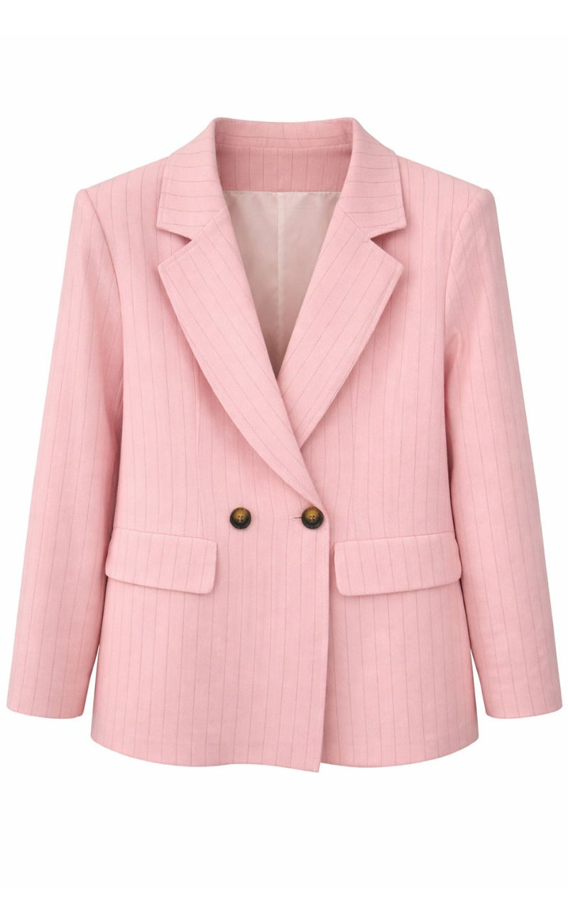 Marta Du Chateau Blazer - Marissa - Pink Stripe