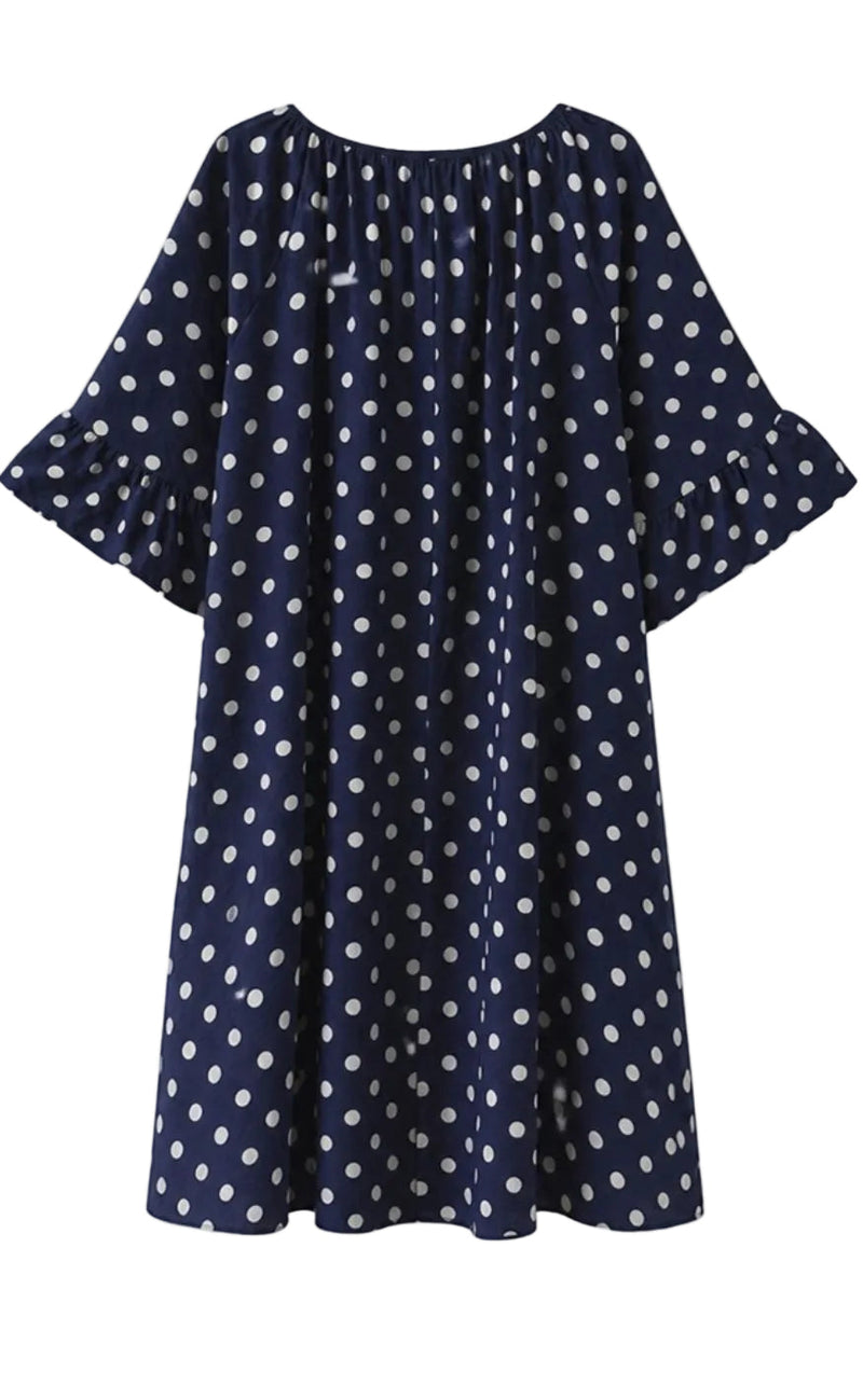 Luxzuz Kjole - Venetia - Dark Blue