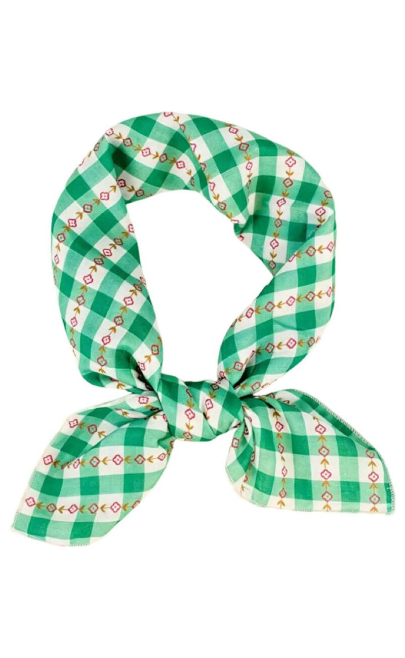 Tim & Simonsen Skjerf - Ulrika Cotton - Green