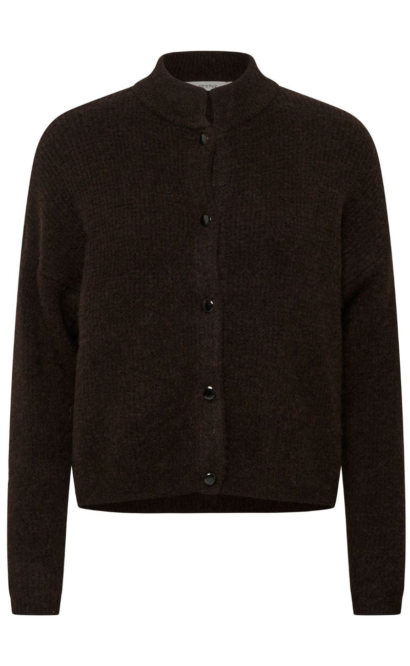 Gestuz Cardigan - Alpha - Ganache Melange