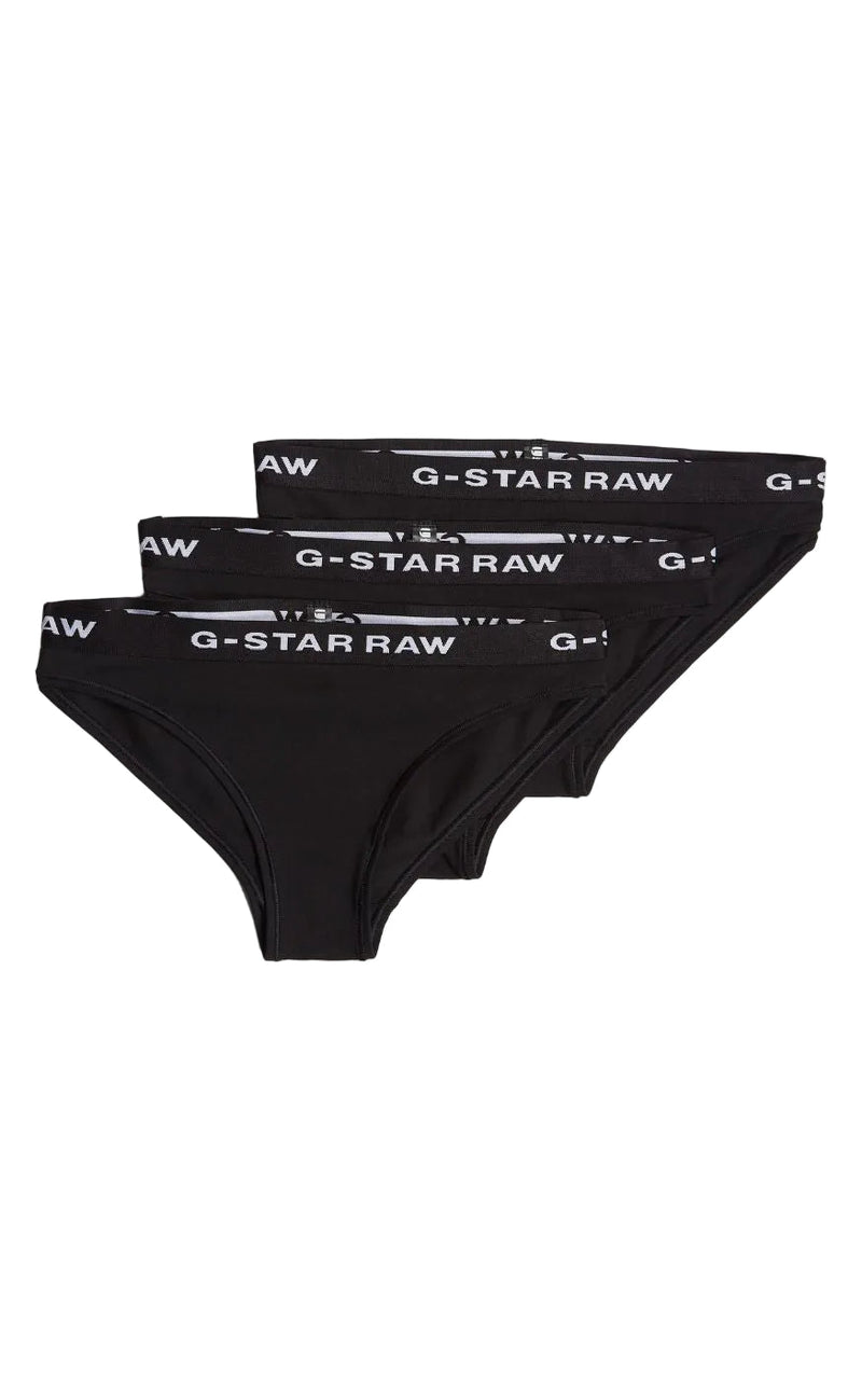 G-STAR Truse - Brief wmn 3 pack - Black