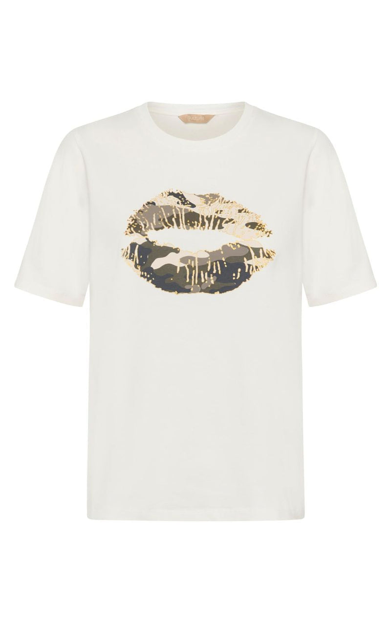Culture T-shirt - Dorit - Spring Gardenia