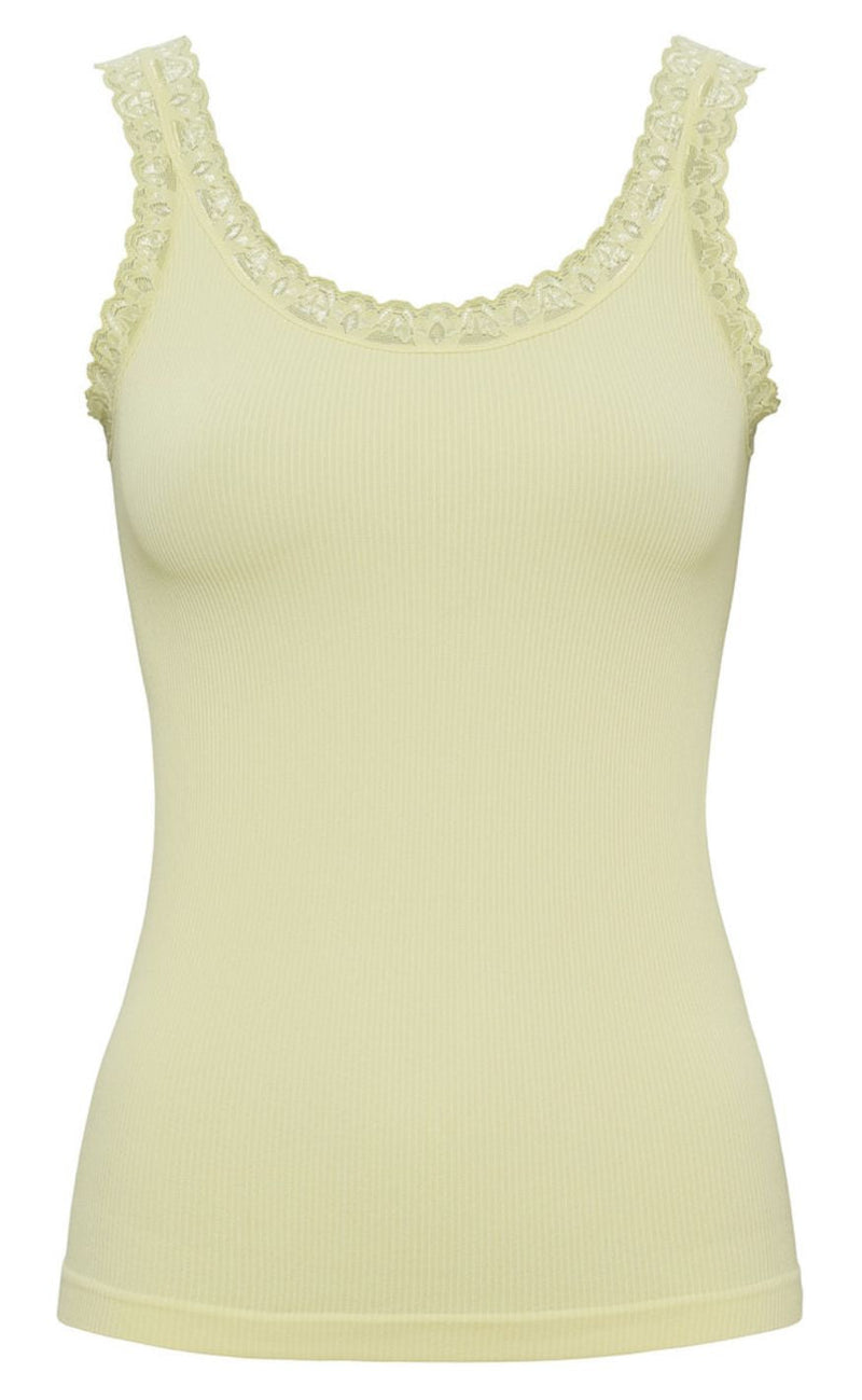 Tim & Simonsen Topp - Frida Rib - Crema