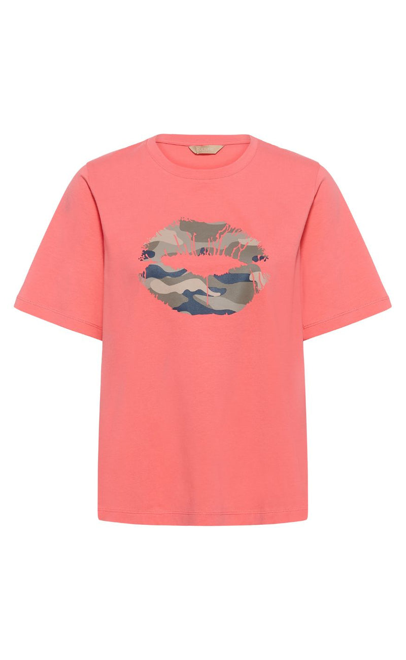 Culture T-shirt - Petra Gith - Sugar Coral