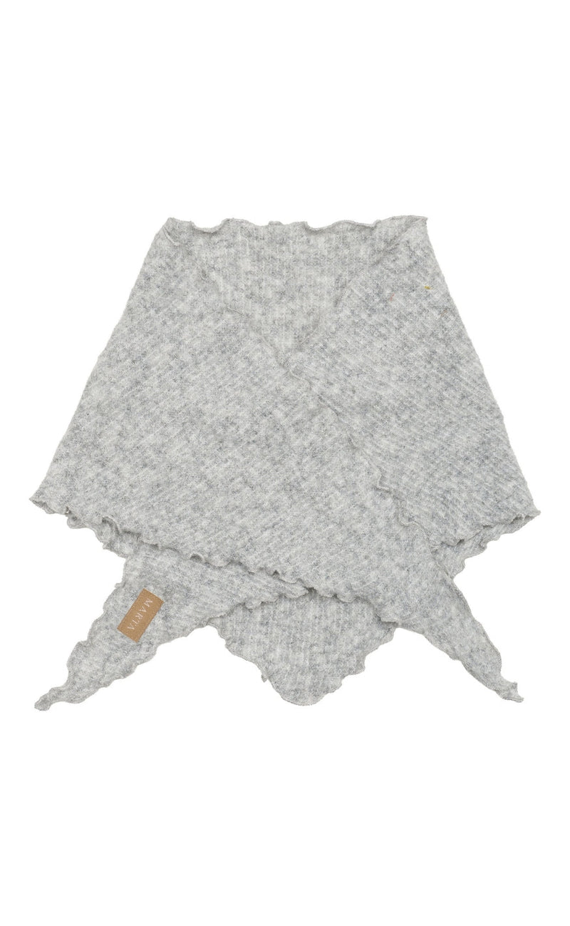 Marta Du Chateau Skjerf - Agnete - Light Grey