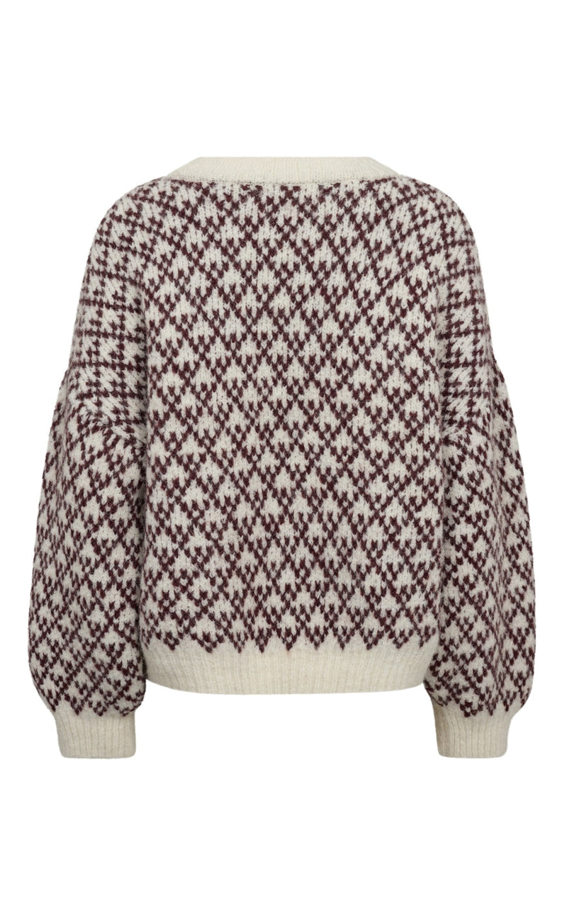 A-View Genser - Tessi - Off White/Bordeaux