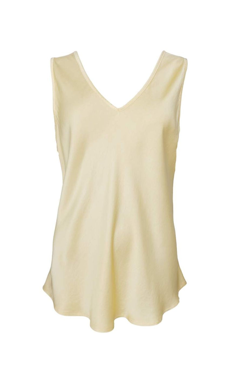 Black Colour Topp - Mabel - Light Yellow