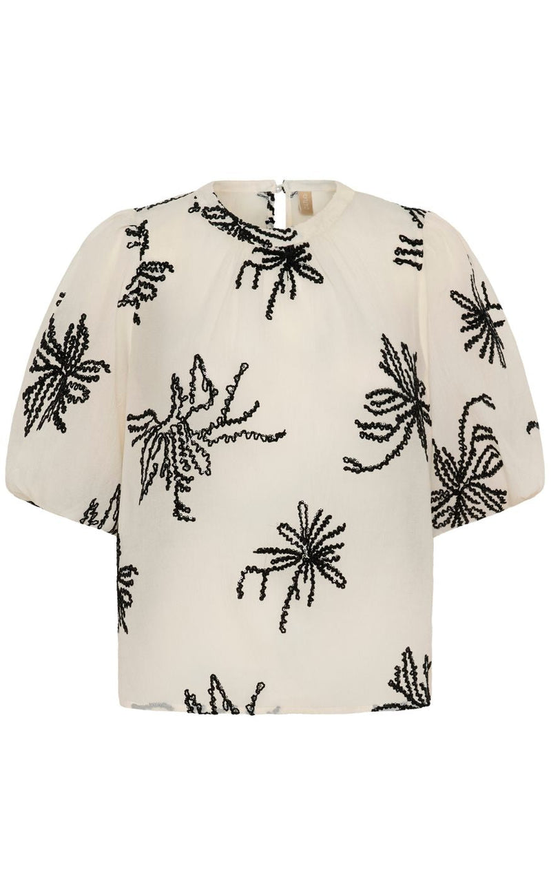 Culture Bluse - Bisera - Oyster Gray