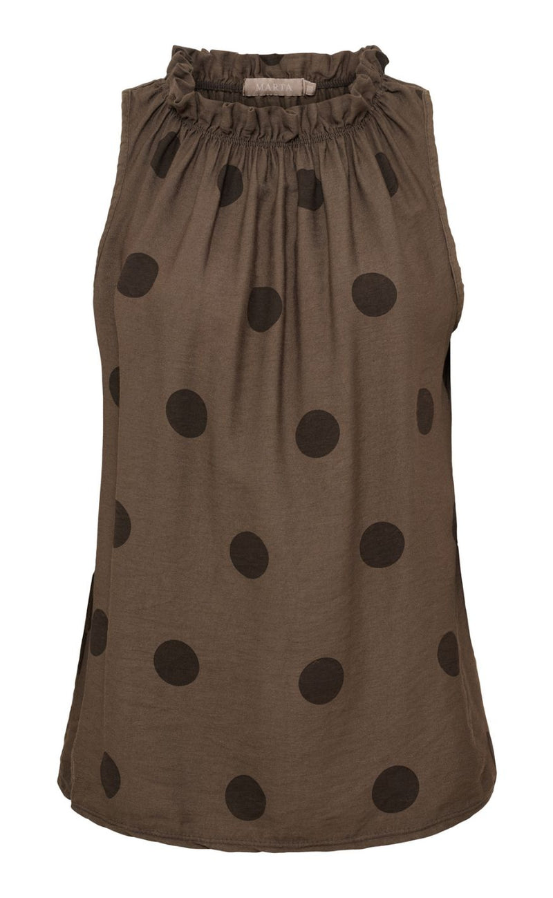 Marta Du Chateau Topp - Lucina - Brown