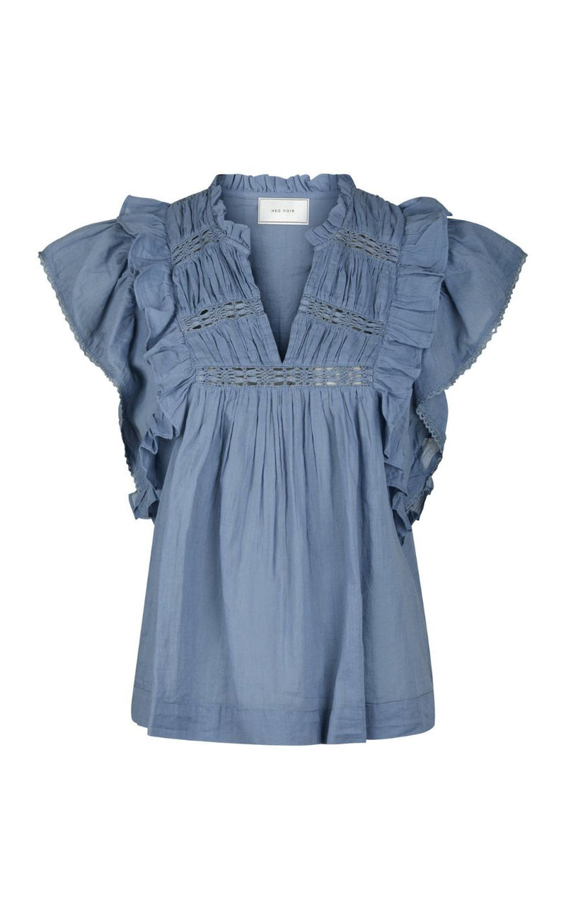 Neo Noir Topp - Jayla - Smoke Blue